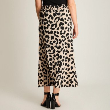 FALDA MIDI ANIMAL PRINT ARENA - 2