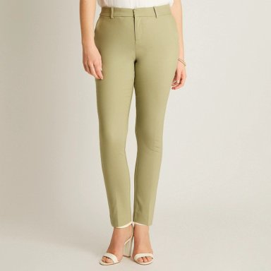 PANTALON SLIM FIT VERDE - 4