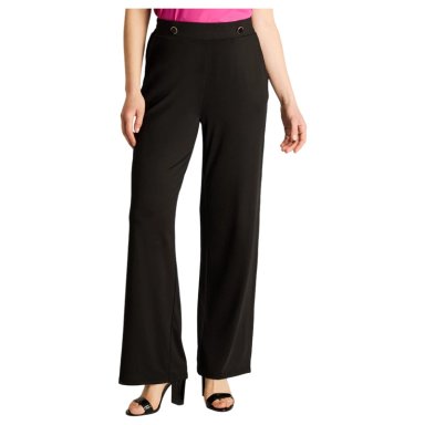 PANTALON PALAZZO CASUAL NEGRO - 1