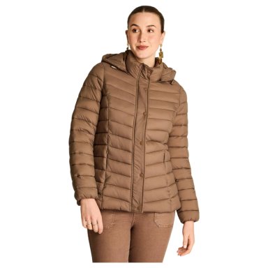 PARKA CORTA CON GORRO DESMONTABLE DISEÑO QUILTED - 1