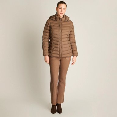 PARKA CORTA CON GORRO DESMONTABLE DISEÑO QUILTED - 4