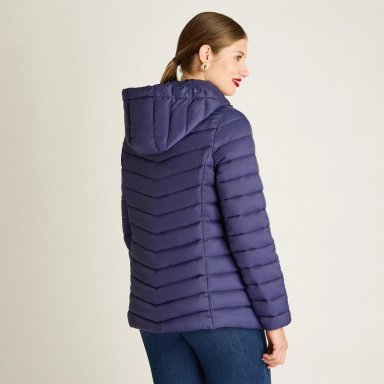 PARKA CORTA CON GORRO DESMONTABLE DISEÑO QUILTED - 2