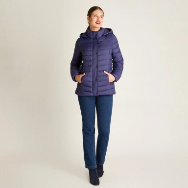 PARKA CORTA CON GORRO DESMONTABLE DISEÑO QUILTED - 4