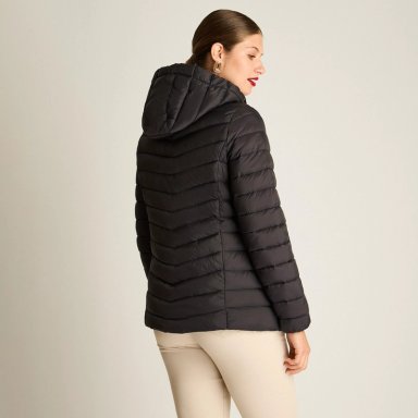 PARKA CORTA CON GORRO DESMONTABLE DISEÑO QUILTED - 2