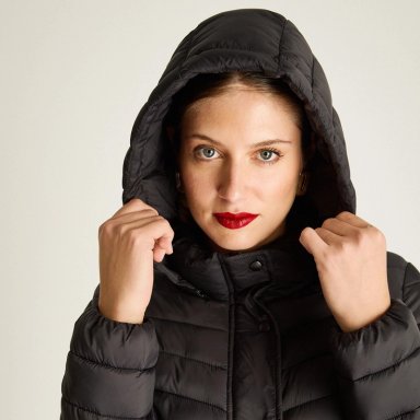 PARKA CORTA CON GORRO DESMONTABLE DISEÑO QUILTED - 3