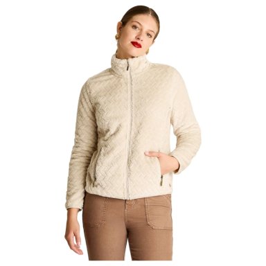 POLERON ARENA EFECTO PIEL CON TEXTURA EN RELIEVE Y CIERRE FULL ZIPPER - 1