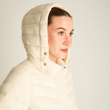 PARKA CORTA CON GORRO DESMONTABLE DISEÑO QUILTED - 3