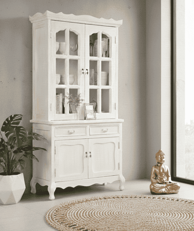 VITRINA MUEBLES NATIVA BLANCO INVIERNO NORMANDO - 1