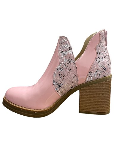 BOTÍN ROSADO ALTO CASUAL - 2