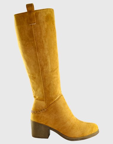 BOTAS MUJER DANICOLLE CAMEL SGAMUZA COSTUBACK - 2