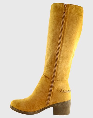 BOTAS MUJER DANICOLLE CAMEL SGAMUZA COSTUBACK - 3
