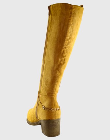 BOTAS MUJER DANICOLLE CAMEL SGAMUZA COSTUBACK - 4