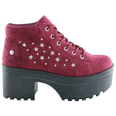 BOTIN ESTRELLA ALTO ROJO DANICOLLE - 2
