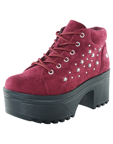 BOTIN ESTRELLA ALTO ROJO DANICOLLE - 5