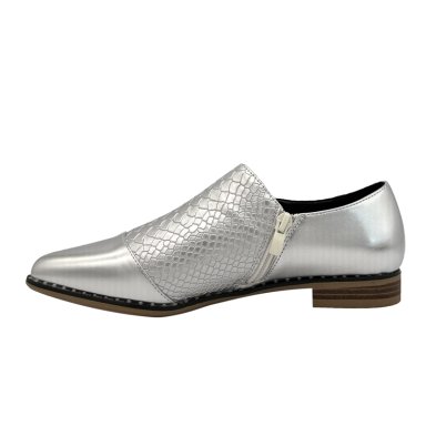 ZAPATO PARA MUJER CROCO PLATEADO DANICOLLE - 5