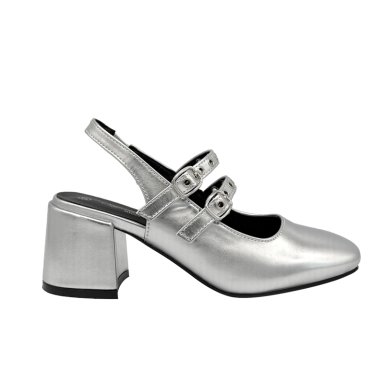 ZAPATO PARA MUJER CON CORREAS PLATEADO DANICOLLE - 1