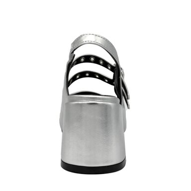 ZAPATO PARA MUJER CON CORREAS PLATEADO DANICOLLE - 4