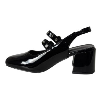 ZAPATO PARA MUJER CON CORREAS NEGRO DANICOLLE - 4