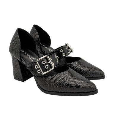 ZAPATO PARA MUJER PUNTIAGUDO NEGRO DANICOLLE - 2