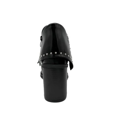 BOTIN PARA MUJER SOLAPA CON TACHAS NEGRO DANICOLLE - 4