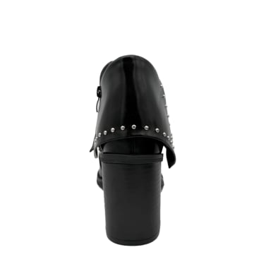 BOTIN PARA MUJER SOLAPA CON TACHAS NEGRO DANICOLLE - 4