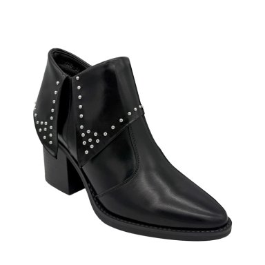 BOTIN PARA MUJER SOLAPA CON TACHAS NEGRO DANICOLLE - 5