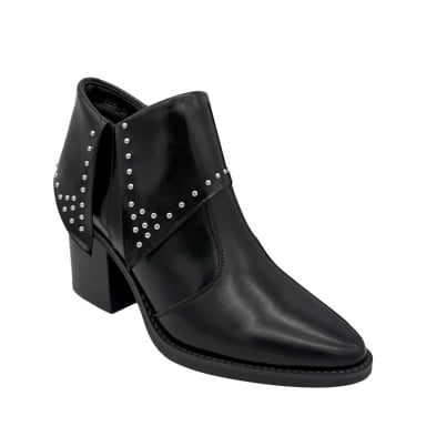 BOTIN PARA MUJER SOLAPA CON TACHAS NEGRO DANICOLLE - 5