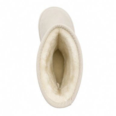 BOTA PARA MUJER AFELPADA BEIGE DANICOLLE - 4