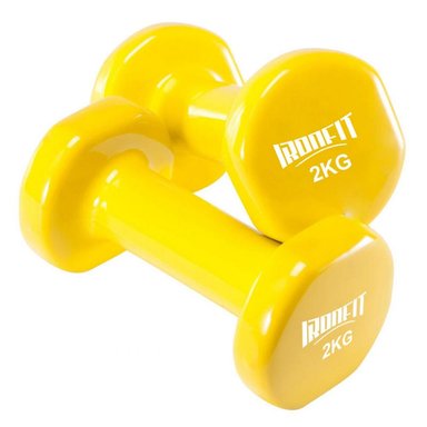 MANCUERNAS DE NEOPRENO IRONFIT 4 KG 2 - 1