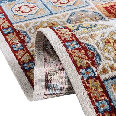 ALFOMBRA TURCA ANTIQ MIX DE COLORES RECTANGULAR POLIE STER 160 X 230 CM - 3