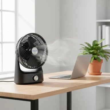 VENTILADOR AIROLITE 45 WATTS 360° TURBO 8 VST08 - 4