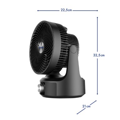 VENTILADOR AIROLITE 45 WATTS 360° TURBO 8 VST08 - 5