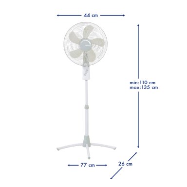 VENTILADOR DE PEDESTAL AIROLITE 50 WATTS V16P6 16” - 5
