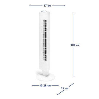 VENTILADOR AIROLITE 65 WATTS TORRE VT06R C/CONTROL REMOTO - 4