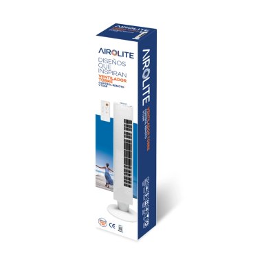 VENTILADOR AIROLITE 65 WATTS TORRE VT06R C/CONTROL REMOTO - 10