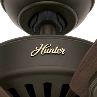 VENTILADOR DE TECHO HUNTER BUILDER’S DELUXE 52 CON LUZ - 5