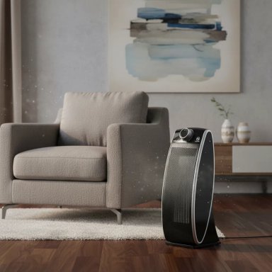 TERMOVENTILADOR AIROLITE 2000 W CERÁMICO OSCILANTE CURVE TOWER - 6