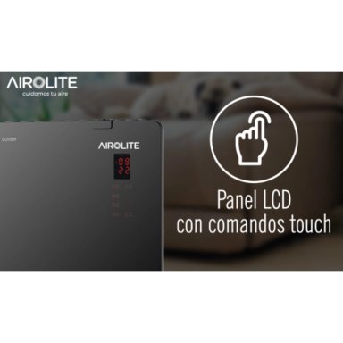 CONVECTOR PANEL  AIROLITE CO-RP 2000 DE PARED COLOR NEGRO - 8