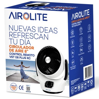 VENTILADOR SOBREMESA AIROLITE VST08 PLUS - 10