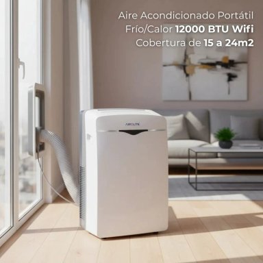 AIRE ACONDICIONADO AIROLITE PORTATIL CLIMATE PRO12000 BTU WIFI - 5