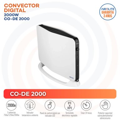 PACK X2  CONVECTOR DIGITAL CO-DE 2000 - 3