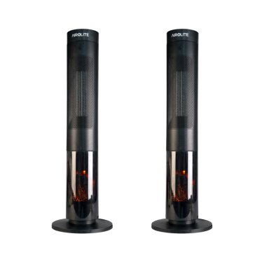 PACK X2  CHIMENEA ELECTRICA HTV 200R - 1