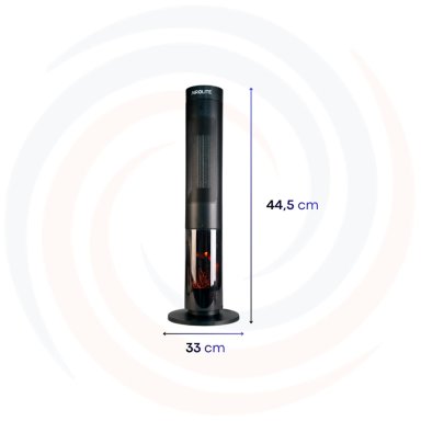 PACK X2  CHIMENEA ELECTRICA HTV 200R - 5