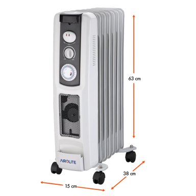 PACK X2  RADIADOR OLEOELE CTRICO RB 1507TP - 5