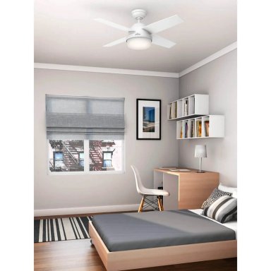 VENTILADOR DE TECHO HUNTER DANTE BLANCO 44 - 3