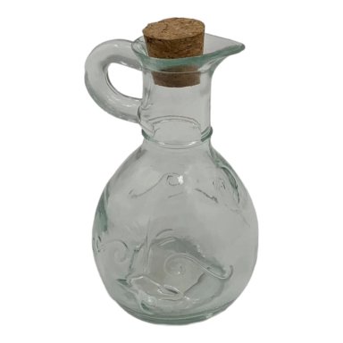 ACEITERO VIDRIO CON CORCHO - 4