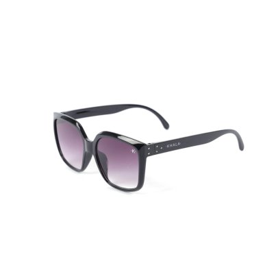 LENTES SOL HOMEWELL OVERSIZE MORADO NEGRO UV400 - 1