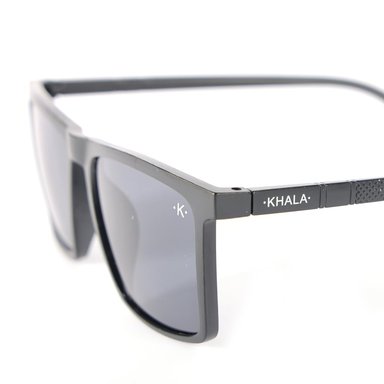 LENTES DE SOL CUADRADO NEGRO UV400 - 3