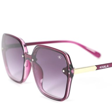 LENTES SOL HOMEWELL OVERSIZE MORADO UV400 - 2