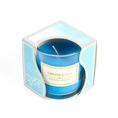 VELA AROMATICA AZUL 7CM - 1